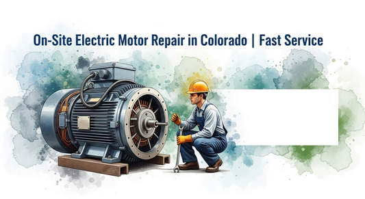 On-Site Electric Motor Repair in Colorado | Fast Service