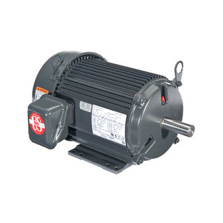 US Motors (Nidec) AC Motor U10P2D - 10 HP, 1800 RPM, Three Phase, 208-230/460V, 215T Frame