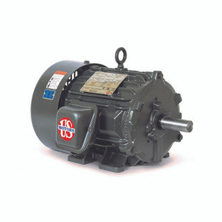 US Motors (Nidec) HD7P2E Severe Duty AC Motor - 7.5 HP, 1800 RPM, 213T Frame