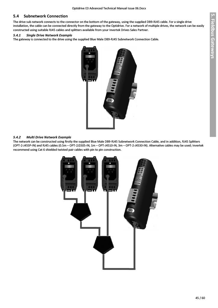 Invertek Optidrive E3 VFD - 1.5 HP, 115V Input, IP20 Enclosure | Model ODE-3-210058-1042