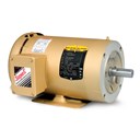 Baldor CEM3545 Motor - 1 HP, 3450 RPM, 3-Phase, TEFC, 60 Hz, 56C Frame, F1 Mounting