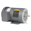 Baldor CM3534 Motor - 0.33 HP, 1730 RPM, 3-Phase, TEFC, 60 Hz, 56C Frame