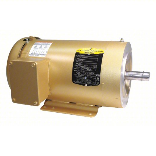 Baldor CEM3559T Motor - 3 HP, 3450 RPM, 3-Phase, TEFC, 60 Hz, 145TC Frame