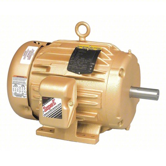 Baldor CEM2333T-5 Motor - 15 HP, 1765 RPM, 3-Phase, TEFC, 60 Hz, NEMA Premium