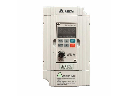 Delta VFD-M VFD - 1 HP, 575V, 3-Phase, IP20 Enclosure | Model VFD007M53A