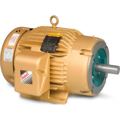 Baldor CEM3581T Motor - 1 HP, 1760 RPM, 3-Phase, TEFC, 60 Hz, 143TC Frame