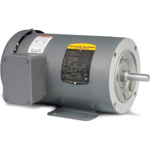 Baldor CM3538 Motor - 0.5 HP, 1720 RPM, 3-Phase, TEFC, 60 Hz, 56C Frame