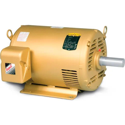 Baldor CEM3545 Motor - 1 HP, 3450 RPM, 3-Phase, TEFC, 60 Hz, 56C Frame, F1 Mounting