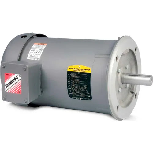 Baldor CM3538 Motor - 0.5 HP, 1720 RPM, 3-Phase, TEFC, 60 Hz, 56C Frame