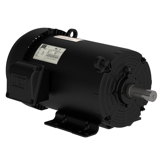 WEG 3 HP AC Motor - 1765 RPM, 182/4T Frame, Three Phase, 230/460V, TEFC
