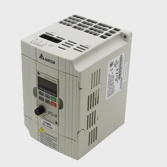 Delta VFD-M VFD - 1 HP, 230V, Single-Phase Input, 3-Phase Output | Model VFD007M21B