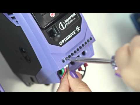 Invertek Optidrive E3 VFD - 1.5 HP, 115V Input, IP20 Enclosure | Model ODE-3-210058-1042