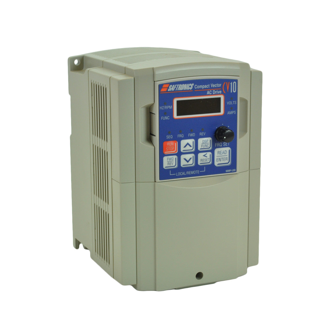 Saftronics CV10 VFD - 7.5 HP, 460V Input, IP20 Enclosure | Model CV104007-9