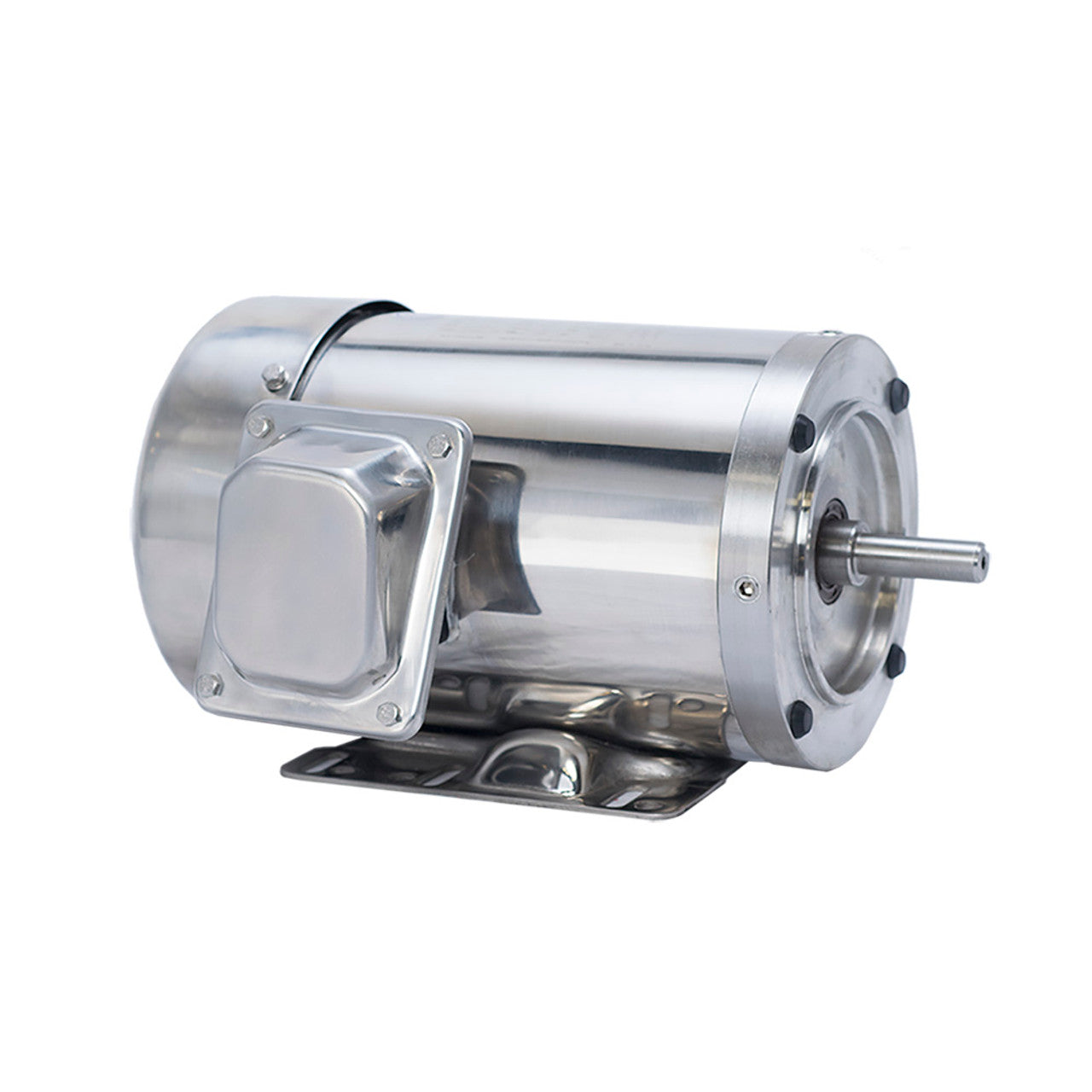 Galt Electric Stainless Steel TEFC Motor GST00104-56C-K, 1 HP, 1800 RPM, 3-Phase, 56C Frame