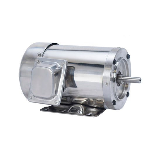 Galt Electric Stainless Steel TEFC Motor GST00104-56C-K, 1 HP, 1800 RPM, 3-Phase, 56C Frame