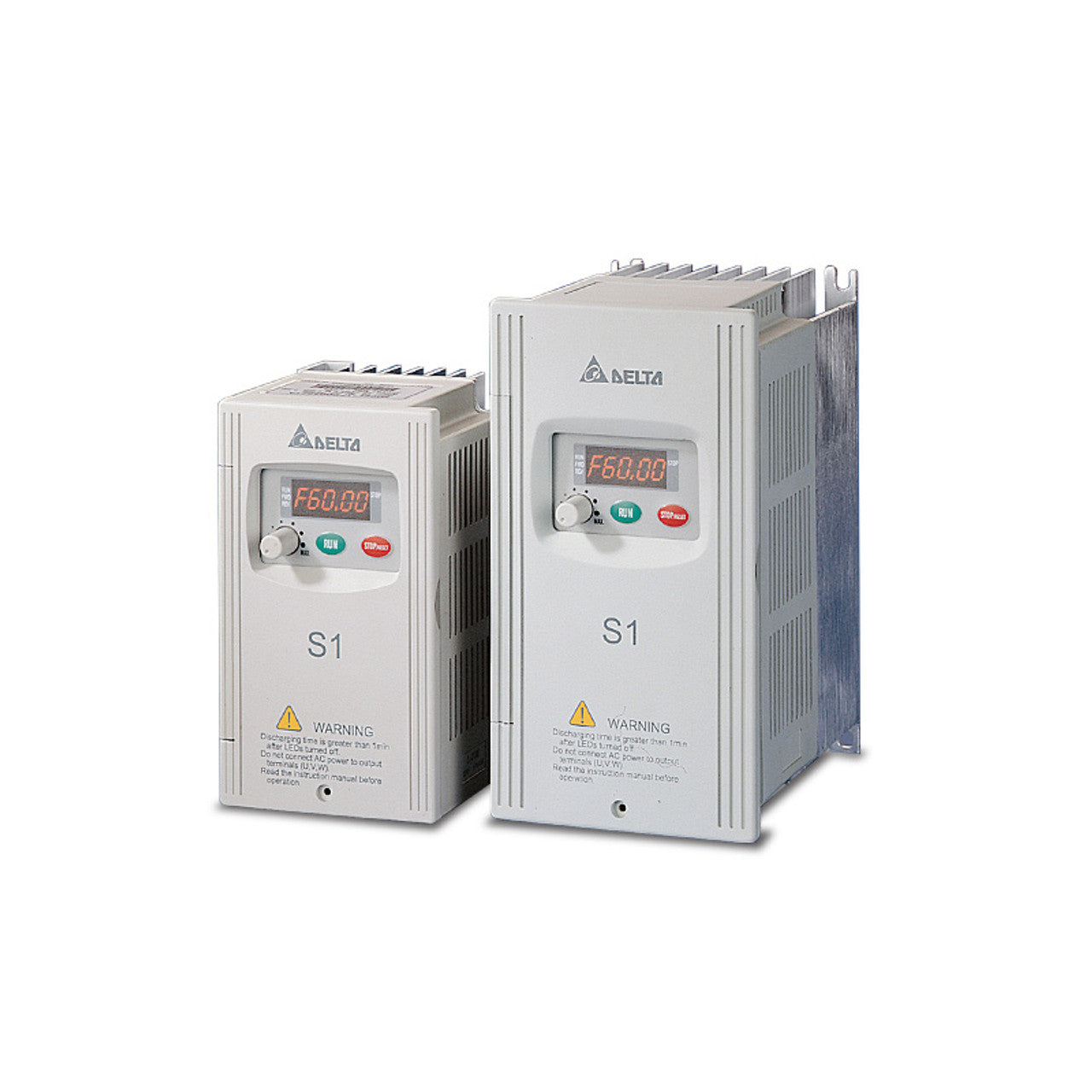 Delta VFD-S VFD - 0.5 HP, 230V, IP20 Enclosure | Model VFD004S21B