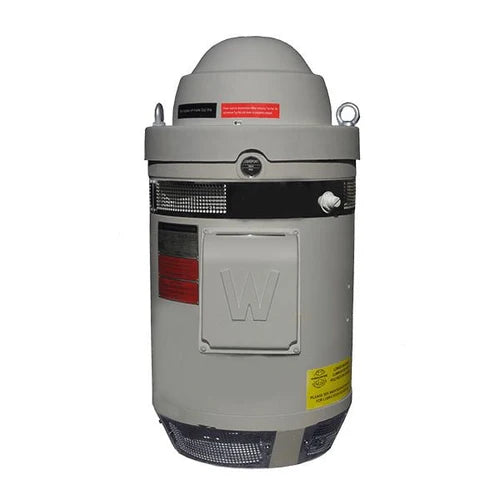 Worldwide WPEVHS Vertical Hollow Shaft Motor - 50 HP, 460V, 1800 RPM, WPI Enclosure, Premium Efficiency | Model WPEVHS50-18-460-326TP-16.5